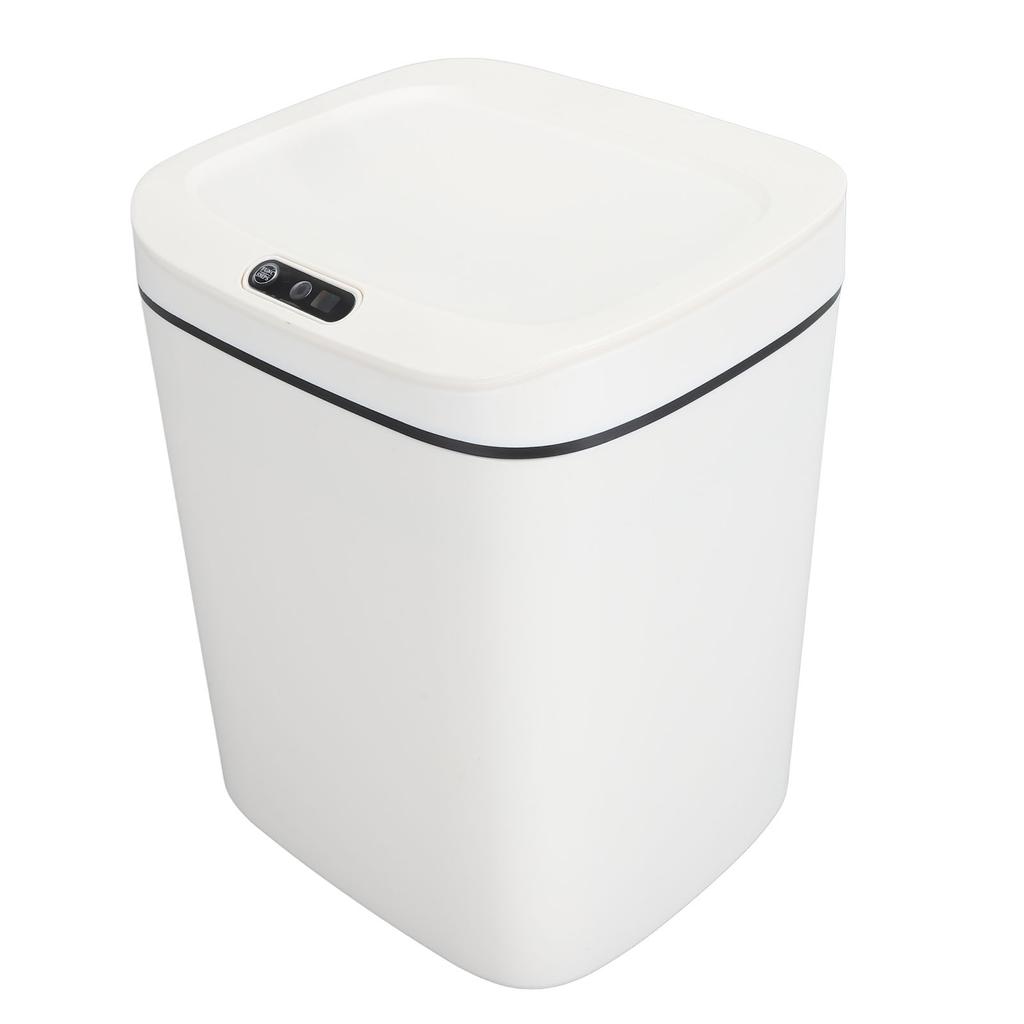 Automatic Touchless Trash Can Motion Sensor Intelligent Waste Bin for Bedroom Office Kitchen Toilet