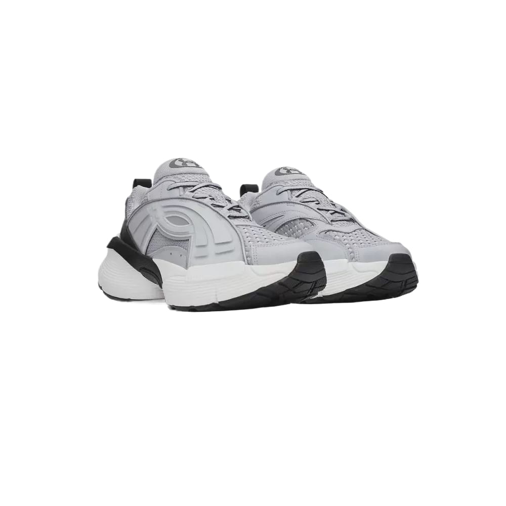 Under Armour Icon Mesh Cushioning Breathable Support Low Top Casual Shoes Unisex Modern Gray 6006060-011