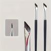 Eye Makeup Brush Ultra-Thin Angled Eyeliner Brow Multi-Purpose Soft Flat Hair Fine Lines Precision Coloring Travel