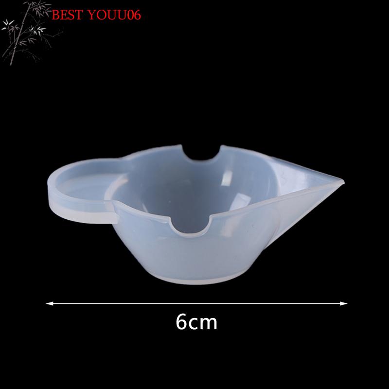 Hot 4pc Mix Cup Silicone Mold Epoxy Resin Tools Reusable Mixing Measuring Cups DIY Jewelry Making Crystal Crafts Casting Tools