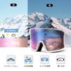 Cyxus Ski Goggles for UV Adjustable and Perfect for Mountain and Other Outdoor Model 1229 Snowboarding, Ultra-Wide 180° View, Protection, Triple-Layer
