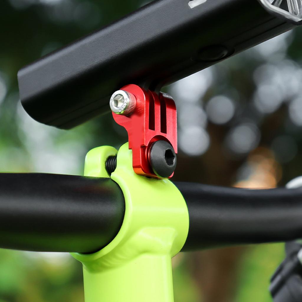 Supporto per Computer da Bicicletta Supporto per Fotocamera Supporto per Luce Bicicletta Pieghevole Base Supporto Lampada Bicicletta Adattatore Supporto Lampada Illuminazione