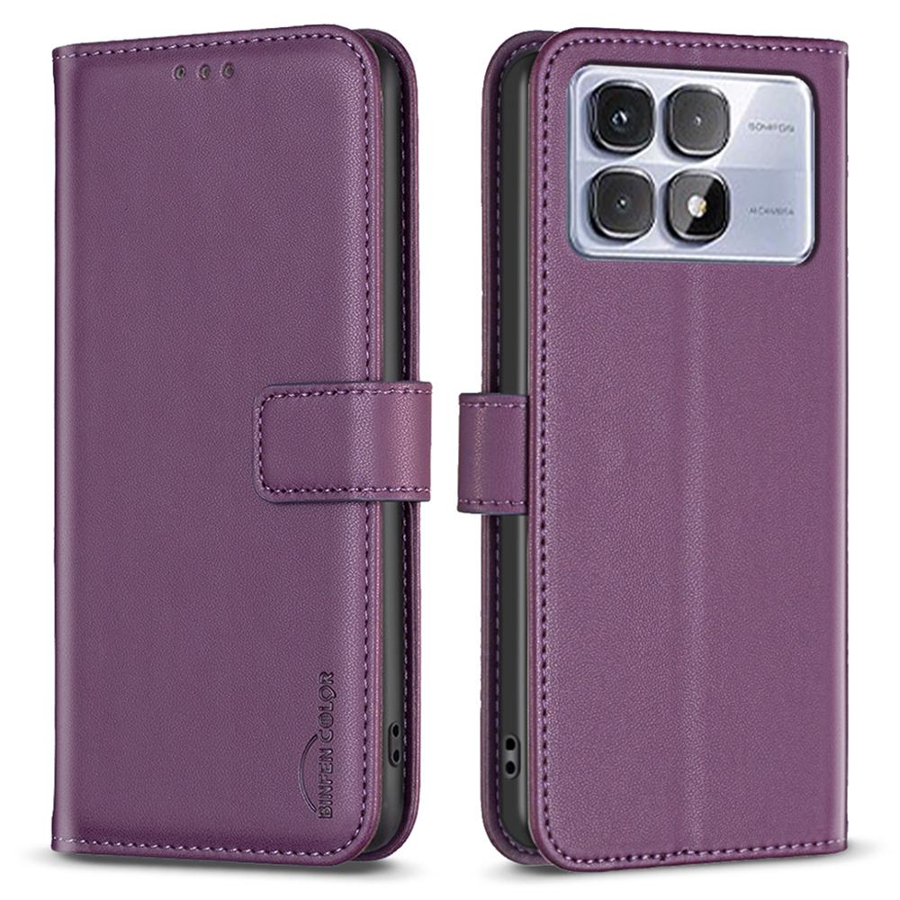 BINFEN COLOR BF17 For Xiaomi Redmi K70 Ultra Case Wallet Folio Flip Leather Cover