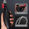 Multifunctional Liquid Vacuum Cleaner Hand Pump Petrol Pump Transfer Pump Fuel Pump Metal Hose Clamp Leakproof Oil Water Diesel