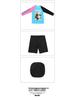Girls' Long Sleeve Sunscreen Quick-Dry Swimming Set