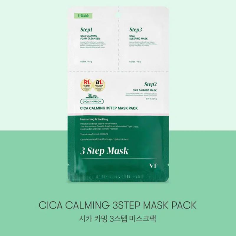 VT Cica Calming 3STEP Mask (2 Options) 1 PACK