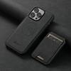 For iPhone 15 15 Plus Wireless Charge Leather Case Back Cover, for Google Pixel 8 Detachable Wallet Case