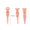 10Pcs Plastic Golf Balls Holder Funny Nude Lady Golf Tees Practice Training Tees for Men Women Golfer Game Training