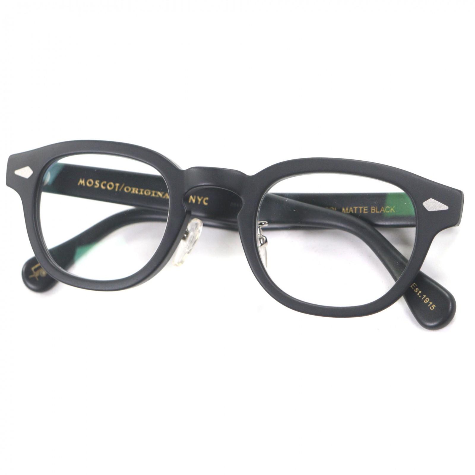 

Excellent MOSCOT Glasses LEMTOSH Matt black mens Used