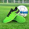 Youth Football Cleats Natural Artificial Grass Low-Cut Training Match Shoes Synthetic Upper Rubber Sole