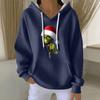 Women's Fashion Casual Christmas Angel Print Pullover Long-Sleeve Sweatshirt