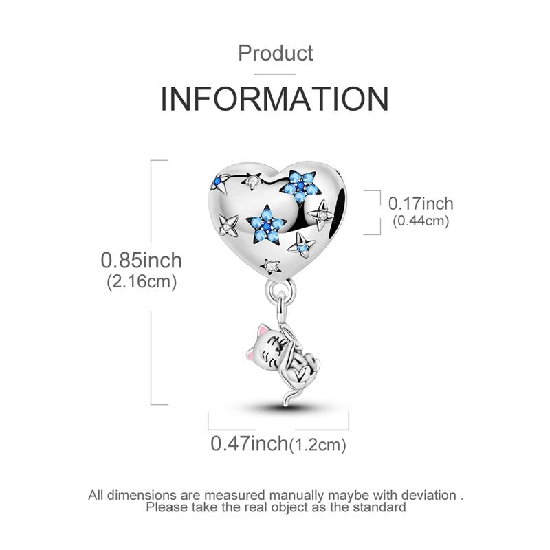 Copper Blue Series Dragon Car Crucifix Charms Beads Fit Original Bracelet Charm Diy Jewelry Pendants Dangle Gift For Woman