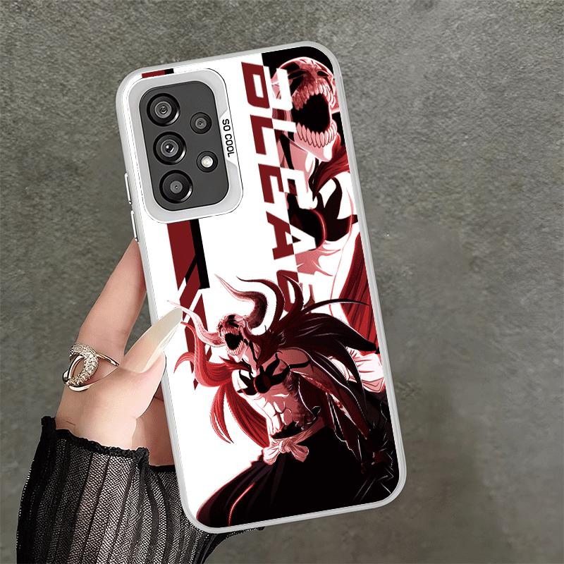Anime Bleach Desgin Soft Phone Case for Samsung A17 A16 A15 A14 A13 A57 A56 A55 A54 A53 A37 A36 A35 A34 A33 A26 A25 A24 A23 A52