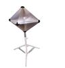 Aluminum Marine Corner Reflector Radar Reflector with Bracket (12, 16, 18, 24 Inches)