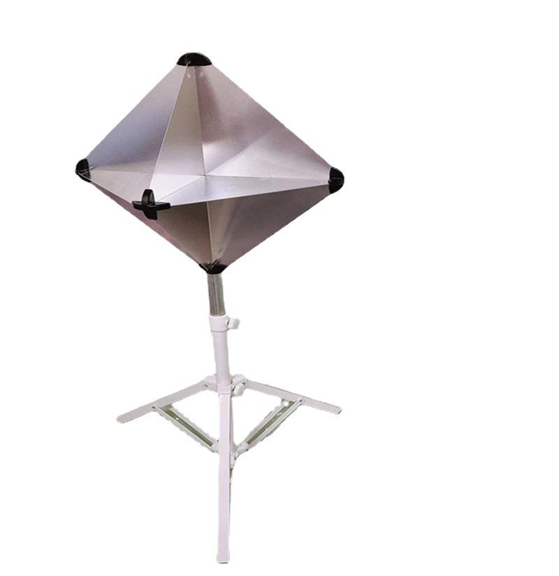 Aluminum Marine Corner Reflector Radar Reflector with Bracket (12, 16, 18, 24 Inches)