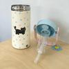 Stainless Steel Portable Insulated Cup Water Cup Cute Cat Thermos Mug  Female