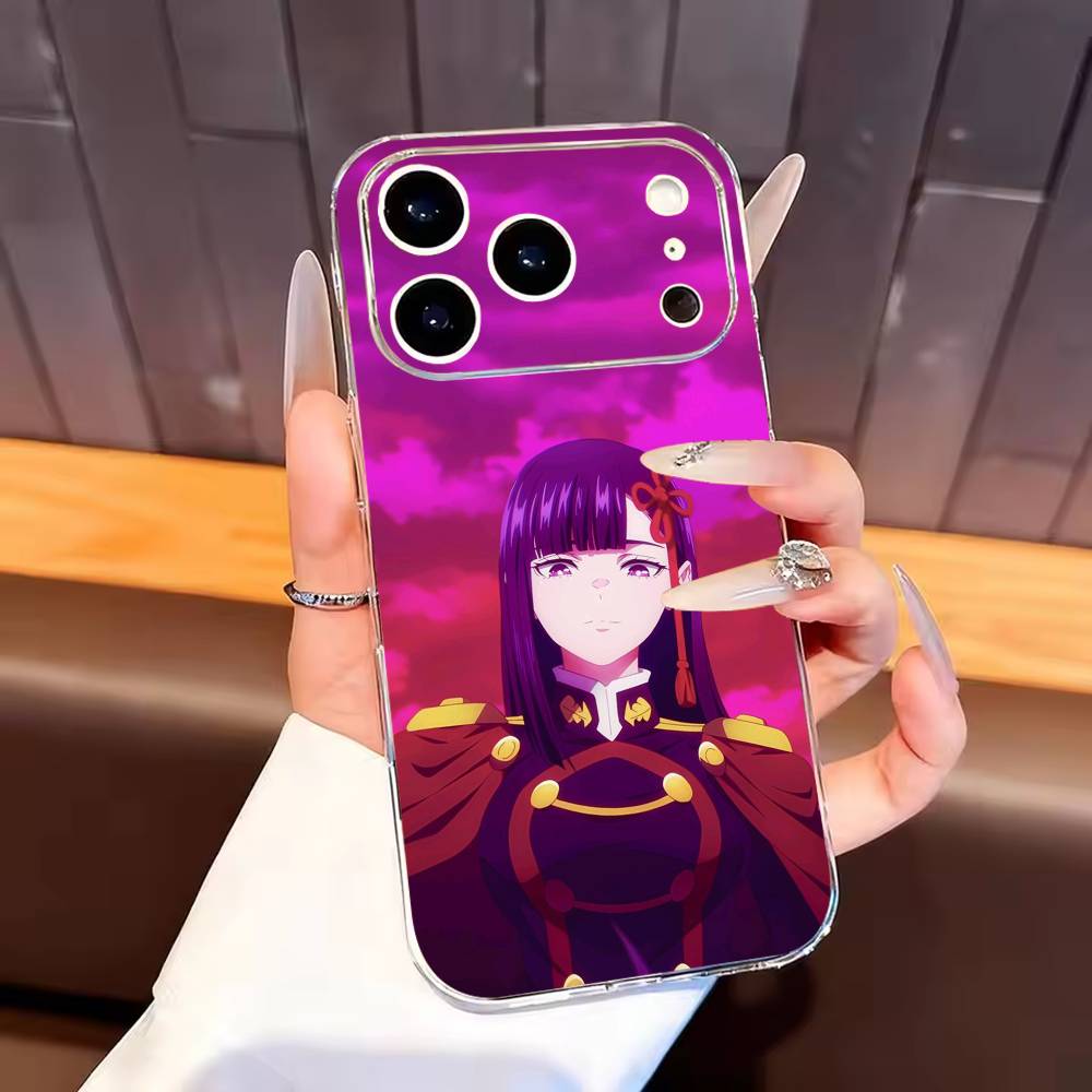 Chained Soldier Phone Case For iPhone17,16,15,14,13,12,11 Plus,Pro Max Soft Transparent Cover