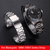 Cinturino per Orologio in Acciaio Inossidabile Massiccio di Alta Qualità per Orologi da Uomo Blancpain Serie 50 search 5000 /5054 Braccialetto a Catena 23MM