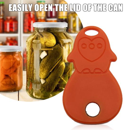 Jar Opener for Bottles And Cans Heavy-duty Can Lid Lifter with Hanging Hole Easy Lid Opening Tool Compact Kitchen Gadget for Arthritis