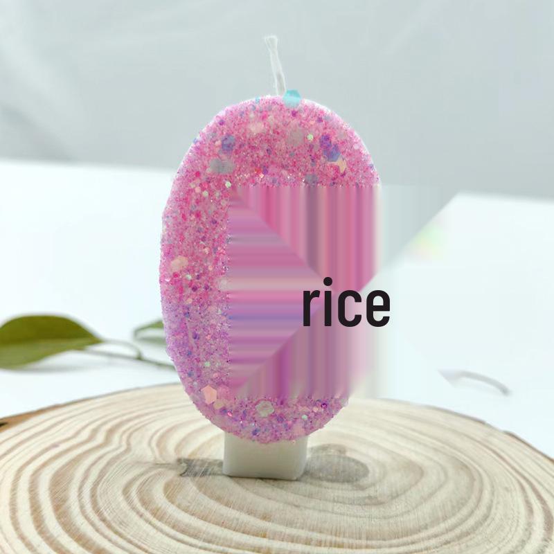 Pink Butterfly Princess Birthday Number Candles - Individually Packed and Creative Party Decorations