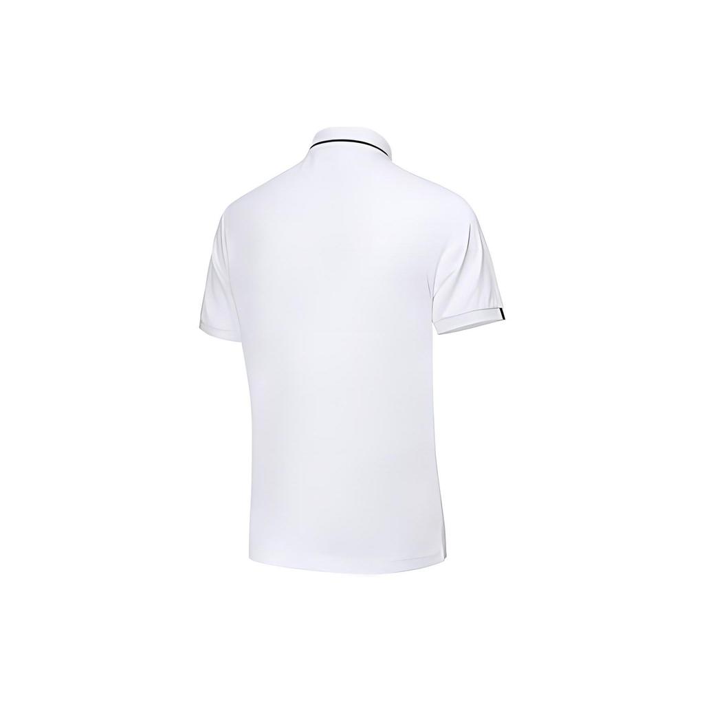 Li Ning Polo Shirt Unisex Standard White APLR071-1
