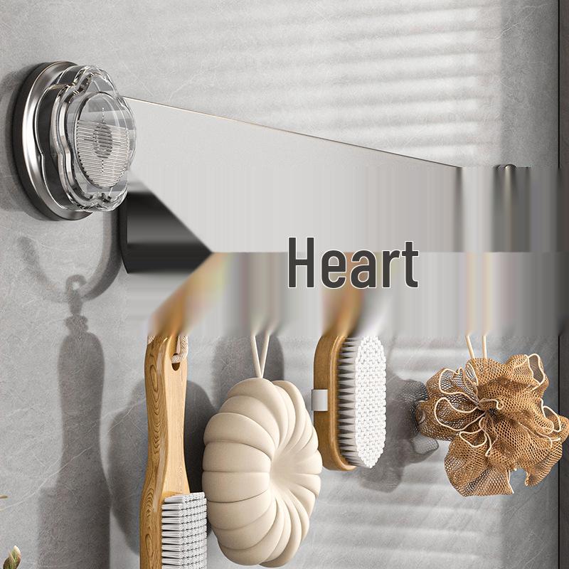 Drehbarer Wellen-Saugnapfhaken - Klebstoff ohne Bohren für Küche & Bad