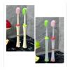 Cute Fruit Adult Toothbrush 2Pack Wide Soft Bristle Head Gentle Non-Irritating for Sensitive Gums Care
