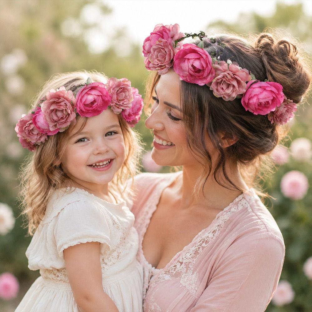 Bohemia Floral Headband Adjustable Princess Wreath New Bridal Garland  Photo Props
