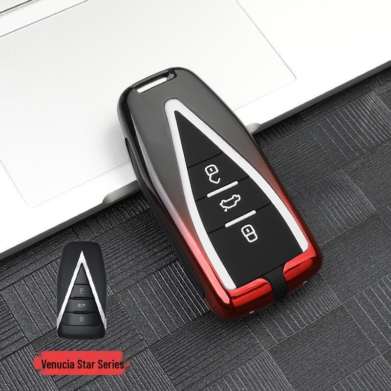 Venucia Star & Big V 2020/21 Car Key Case with High-End Shell Buckle