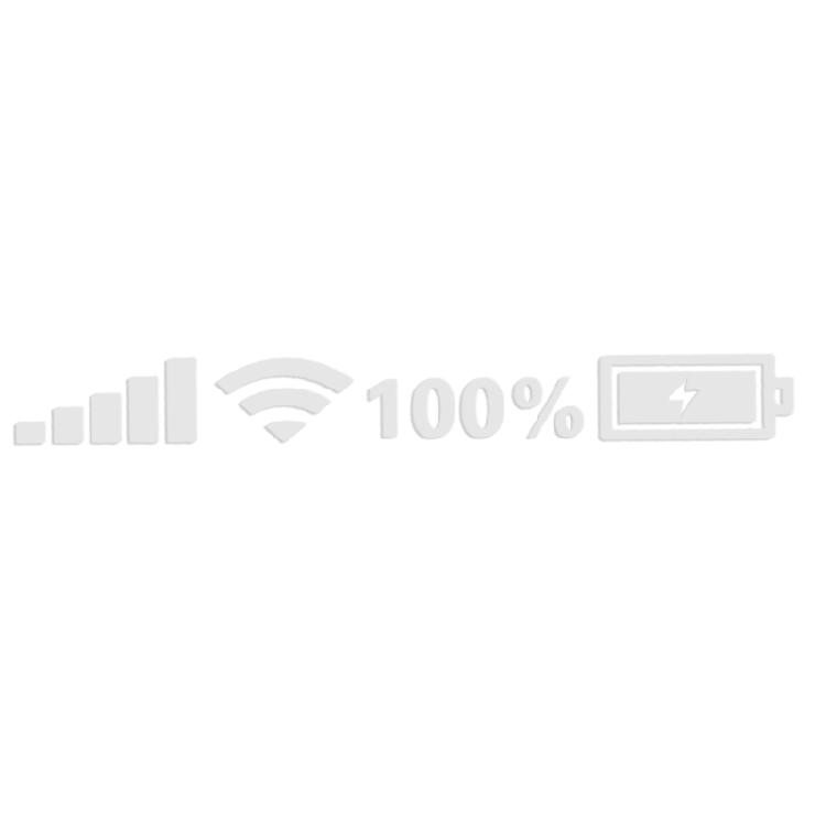 

WiFi Signal Car Sticker Featuring Creative Designs Easy Application Car Sticker Large Size Car Decorative Sticjers 35cm