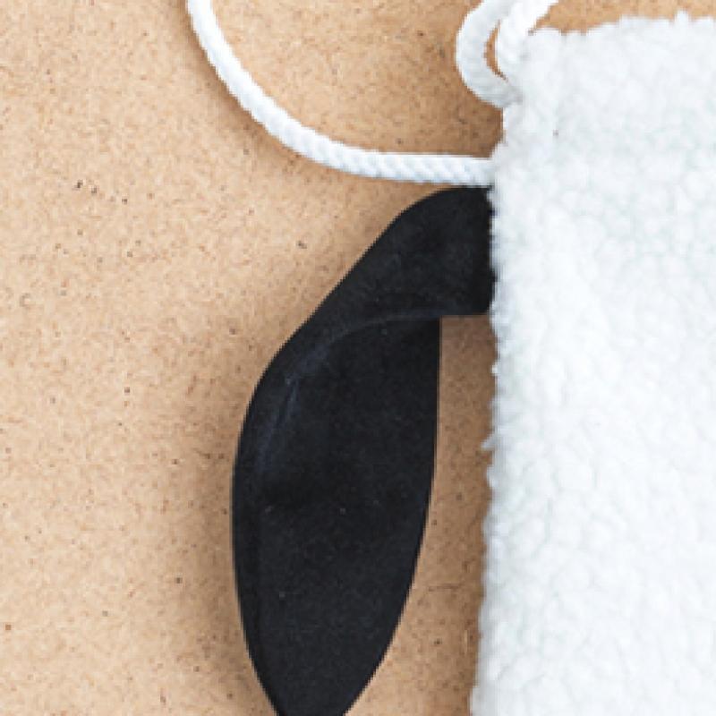 Daiso Peanuts Character Face Crossbody Bag