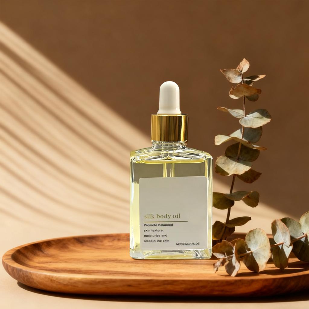 Silk Body Oil Nourishes And Moisturizes The Body Oil, Firming And Smoothing, Reducing Dryness And Moisturizing(30ml)