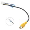 10 Pin Rear-View Backup Camera Cable Adaptor For RCA For Car Stereo Radio DVD Radio Monitor Cable-Connector Car-Accessoies