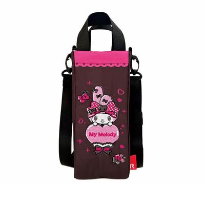 Rootote Tote Bag with Sanrio Bottle Easy Cooling IP Thermo Keeper 8488 My Women's Holder, Tote, Crossbody, Bottle, MM&KU-A (01 Melody)