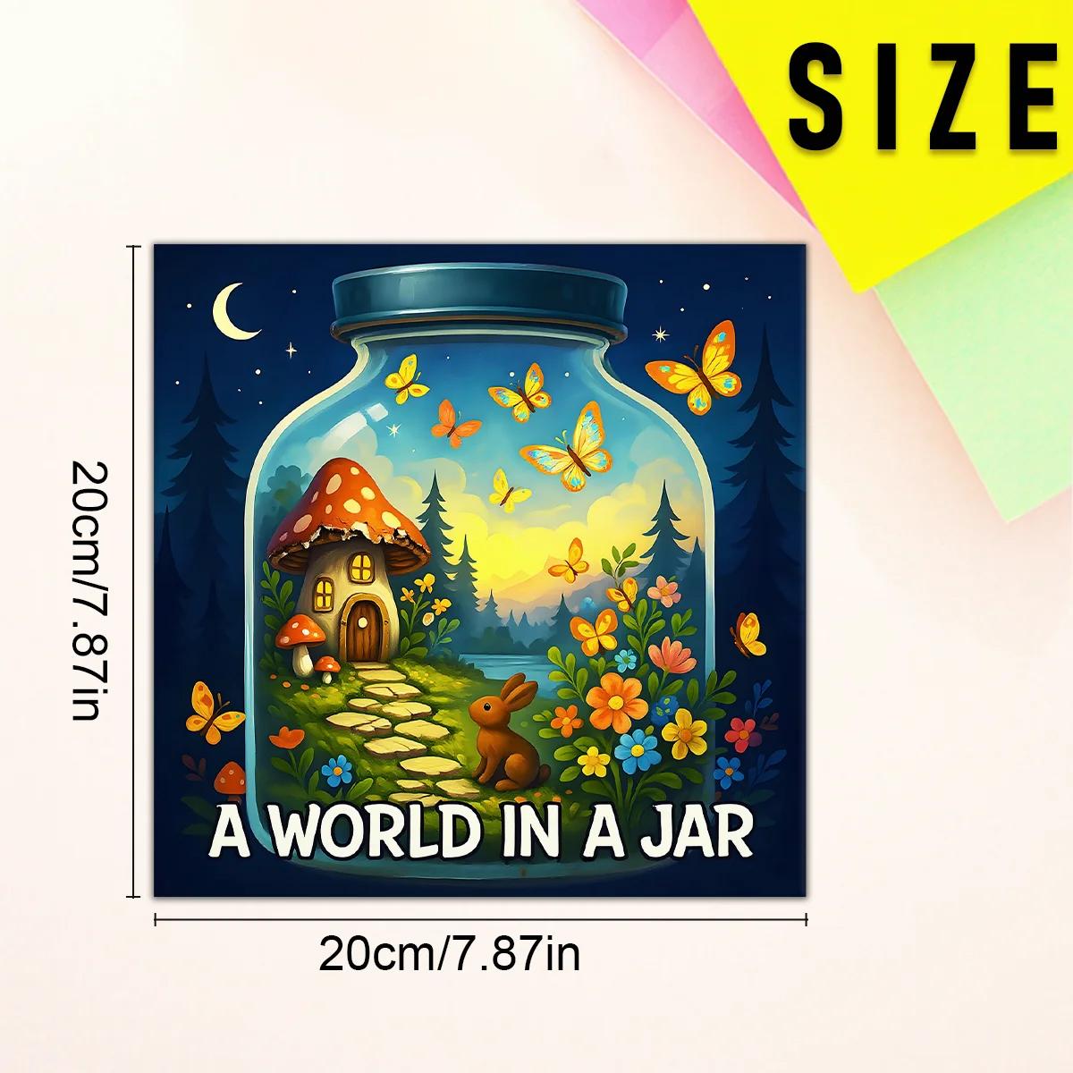 

Книжка-раскраска «Мир в банке» Подарок на день рождения Снятие стресса Убийство времени Граффити Живопись Книги для рисования