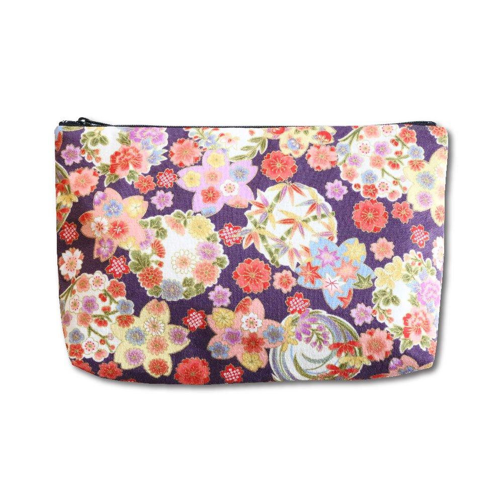 Pouch for Storing Goshuin Stamps Seasons In Full Bloom (Four (Wisteria))