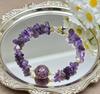Natural Crystal Crushed Stone Bracelet - Luxurious, High-End, and Elegant Jewelry Piece