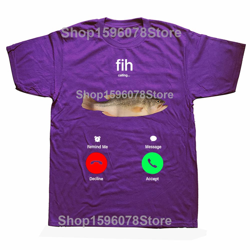 

Funny Fih Call Call Me Back Fishing Graphic T-shirts Men Women s Fashion Casual Tshirt 100% Cotton Loose Oversized T Shirt 4XL