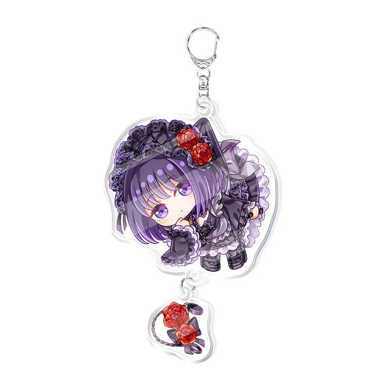 Portachiavi Ornamentale con Supporto Acrilico Spy x Family