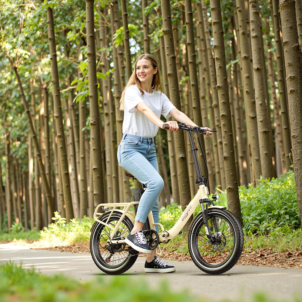 Skládací elektrokolo ONESPORT 20" 250W motor Maximální rychlost 25 km/h 48V 17AH Maximální dojezd 120 km Nosnost 150 kg OT16