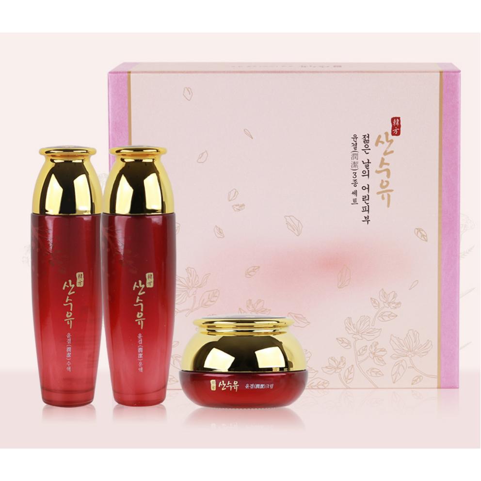 [Korean Cosmetics] Sansuyu Yungyeol Skin + Lotion + Cream 3-Piece Set