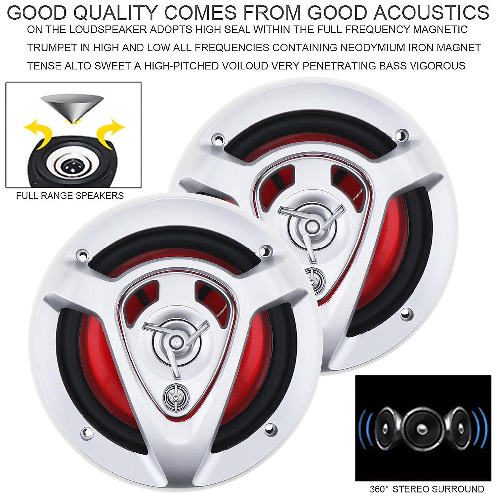 thumbnail image 2 of DriSentri 6 Inch Bass Loudspeaker Woofer Speaker, Car Speakers Wide 2 of 10