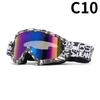 Motorcycle Goggles Water Transfer Off-road Outdoor Riding Sports Glasses Ski Goggles Windproof Glasses