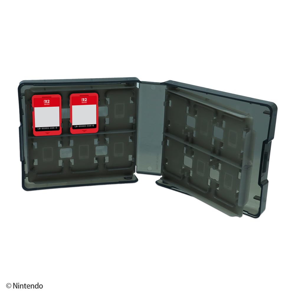 Lizenziertes Nintendo Switch 2 Kartenfach Schwarz [Nintendo Produkt] Hülle, 24,