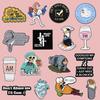 Cartoon Adorable Animal Alphabet Metal Badge Cute Brooch Accessory Set For All Ages