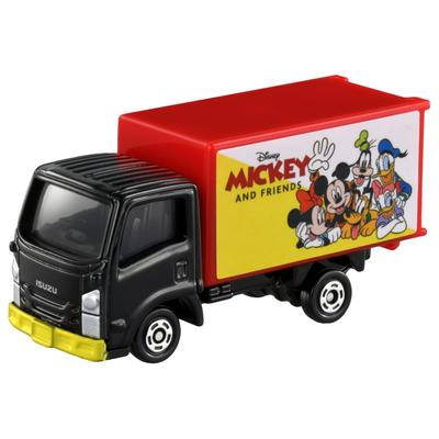 Takara Tomy Tomica Isuzu Elf Truck Mini Car Toy Ages No.48 <Mickey & Friends> (Blister Package) 3+