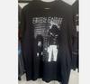 חולצת Crystal Castles, חולצת טי יוניסקס מכותנה כבדה שחורה מידה S-5XL חדשה עם תג