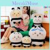 Entzückendes Panda-Stofftier mit superweichem Kurzfell, perfekt für Kuschelgeschenke und Sammlerstücke