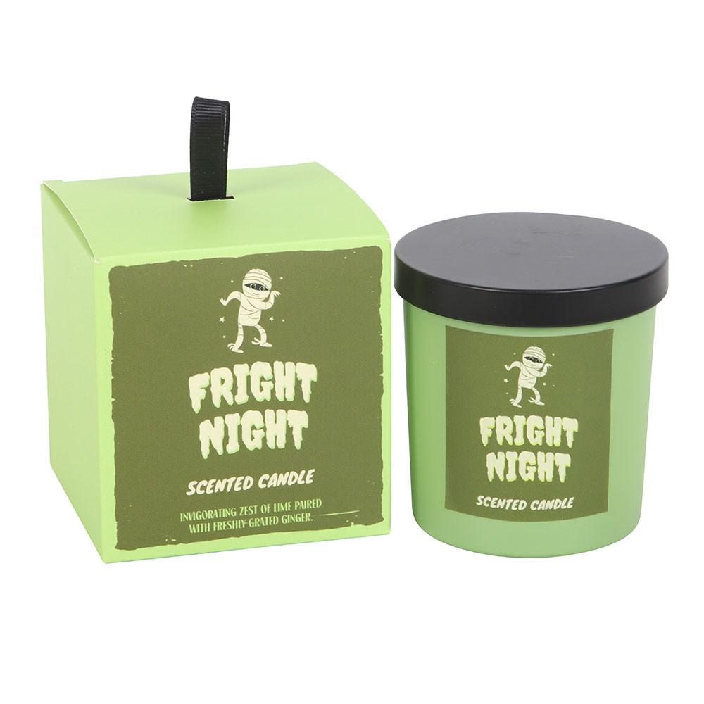 Something Different Fright Night Lime And Ginger Candle