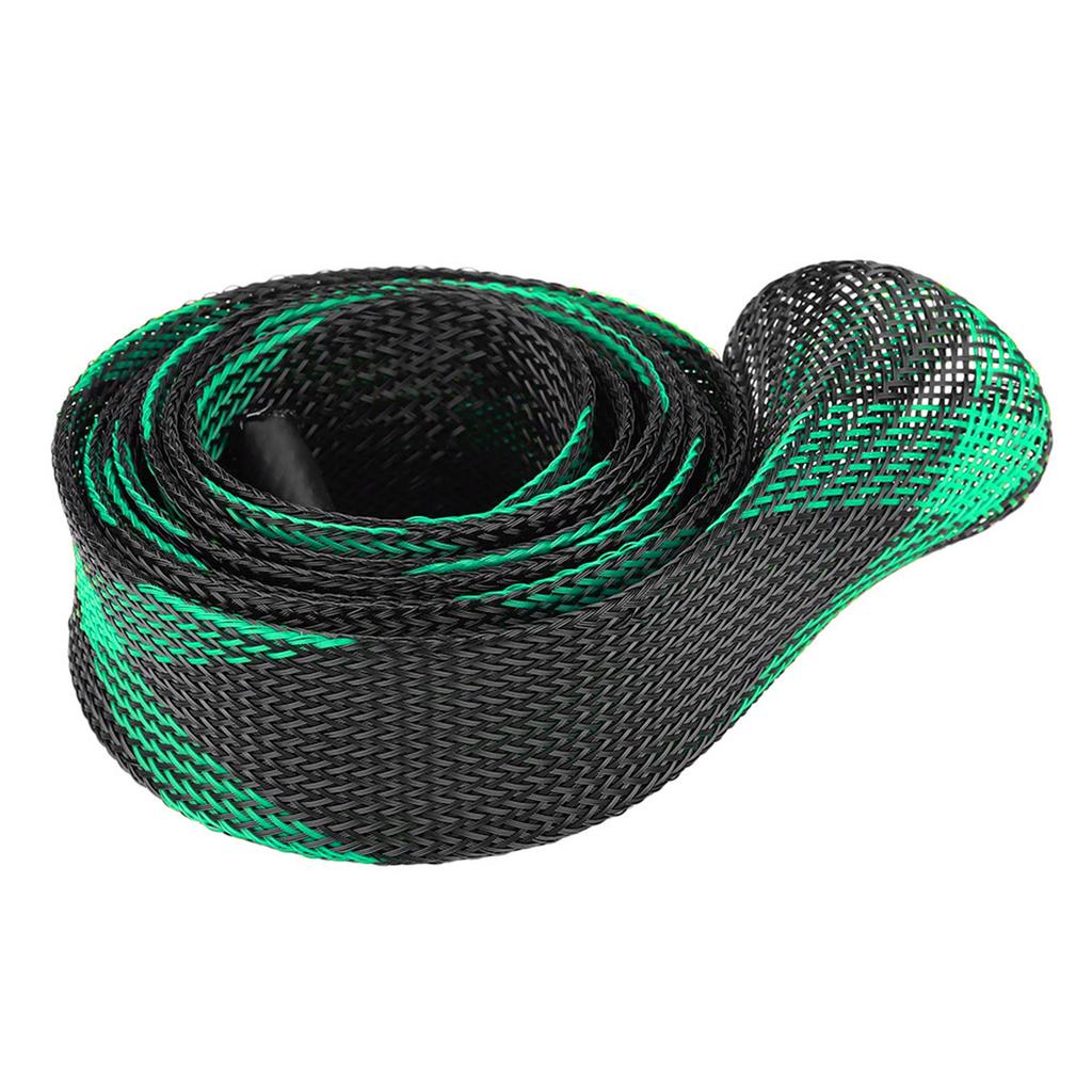 Braided Sleeve Expandable Casting Fishing Rod Pole Cover Protector